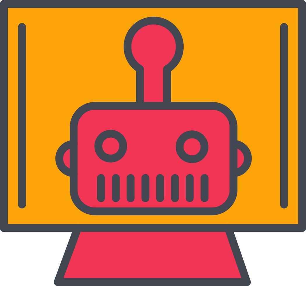 Artificial Bot Vector Icon 41783689 Vector Art at Vecteezy
