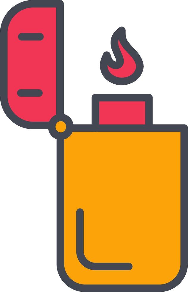 Lighter Vector Icon