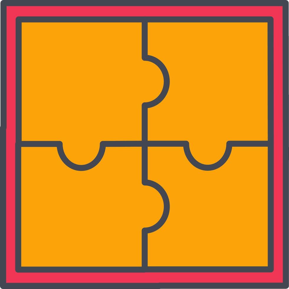 Puzzle Vector Icon