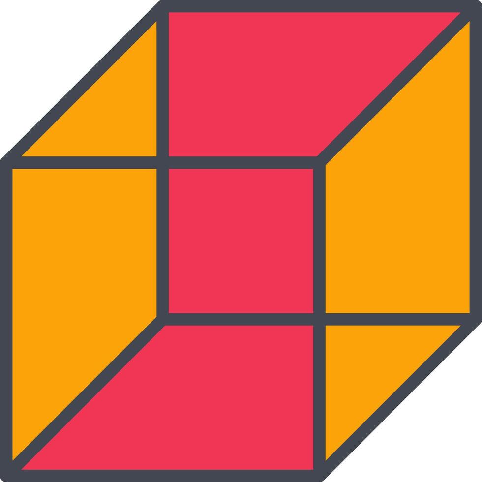 Cube Vector Icon