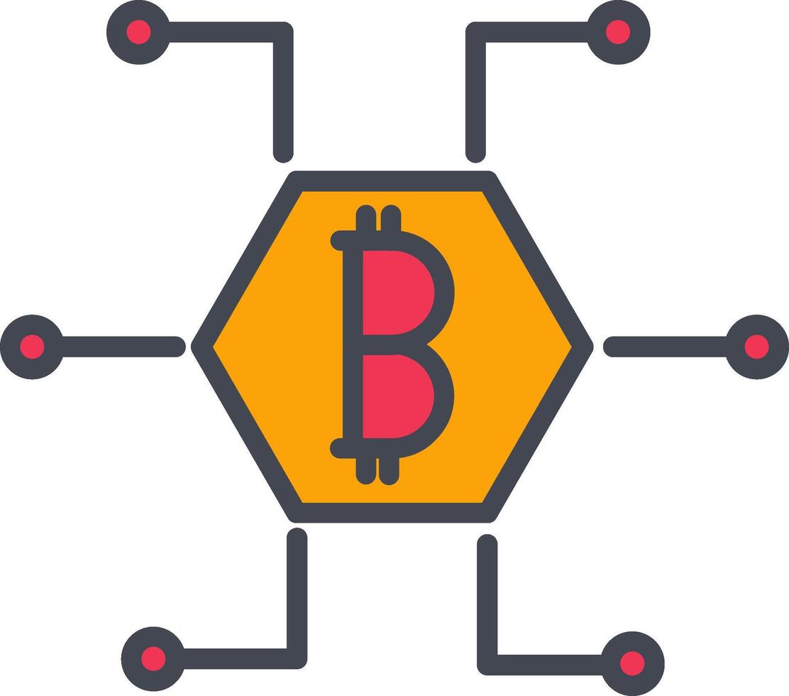 Bitcoin Vector Icon