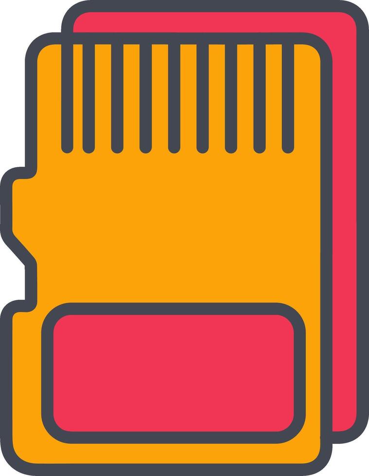 SD Card Vector Icon