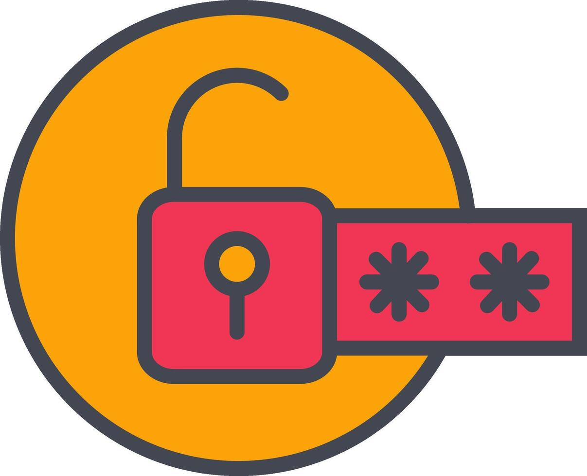 Passcode Lock I Vector Icon