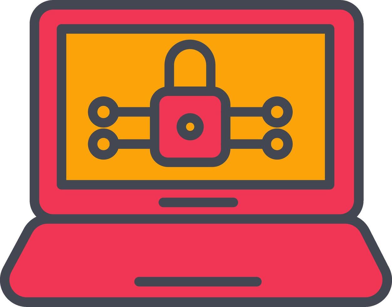 Closed Access Vector Icon