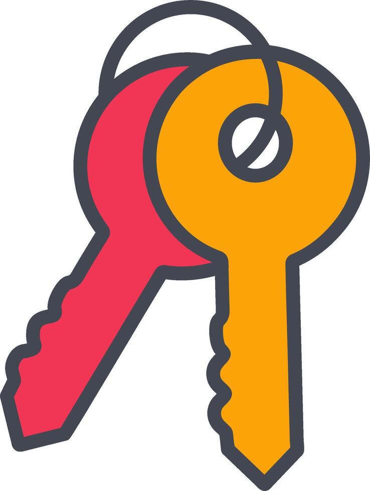 Keys Vector Icon
