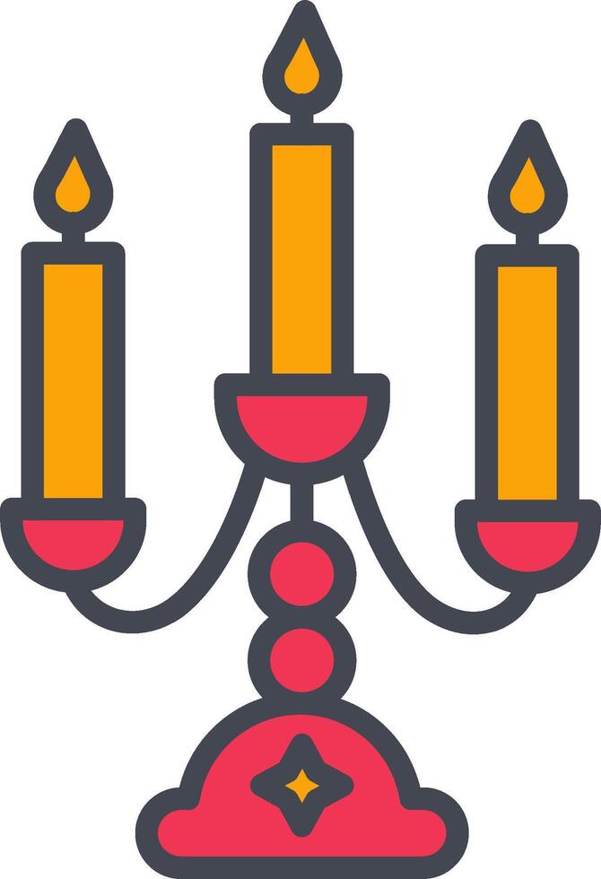 Candlestick Vector Icon