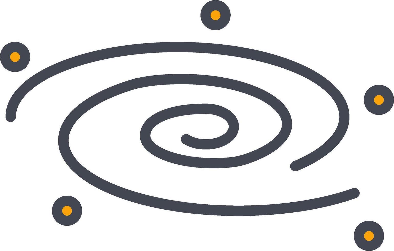 Black Hole Vector Icon