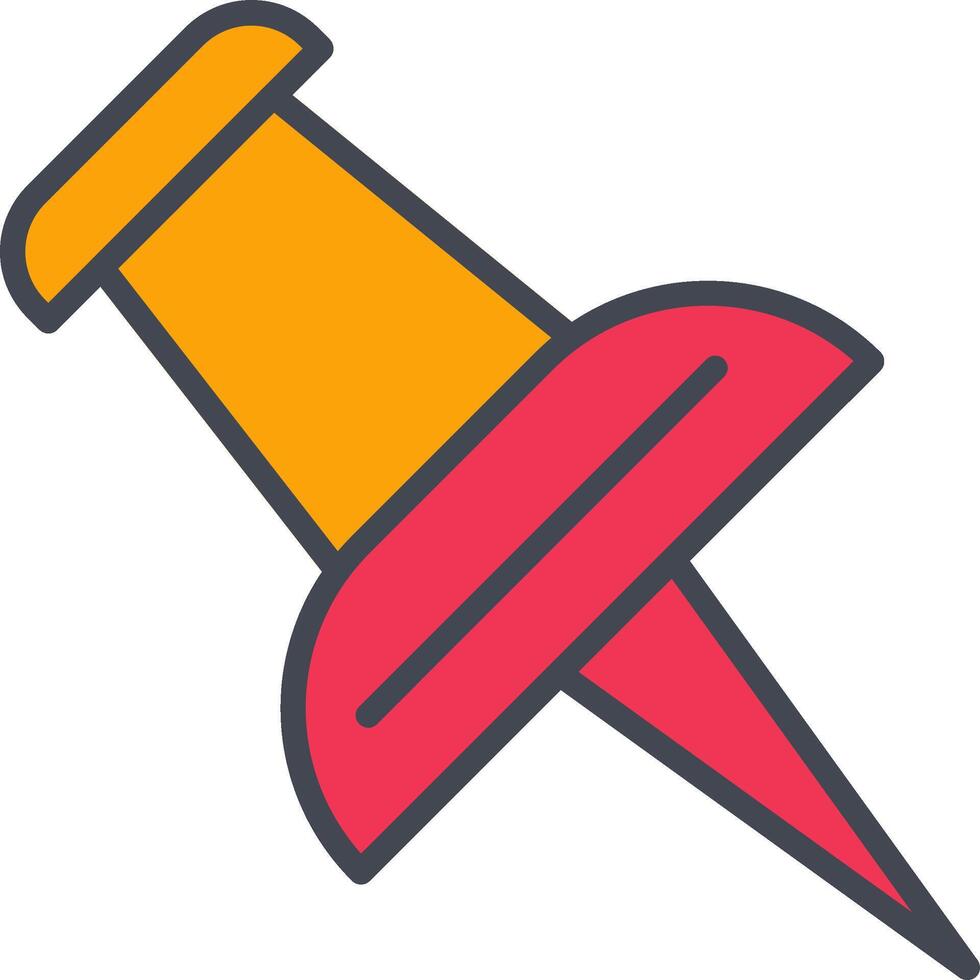 Pin Vector Icon