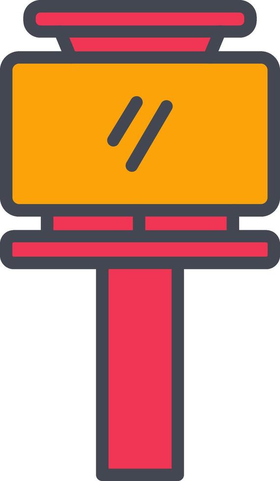 Billboard Vector Icon