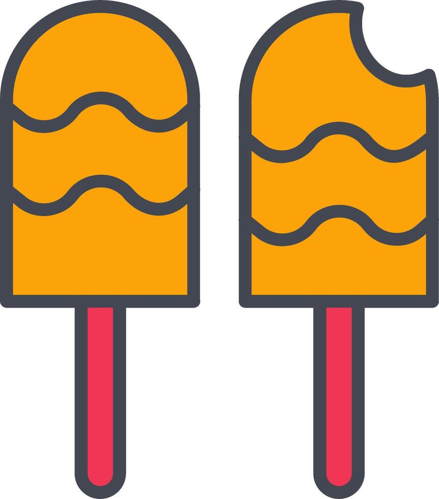 Popsicle Vector Icon