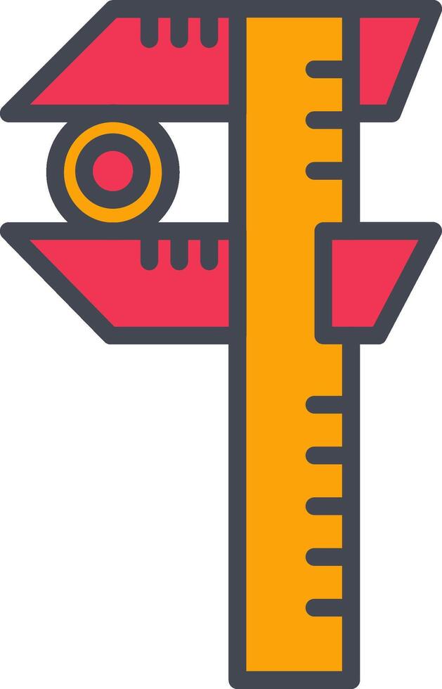 Caliper Vector Icon