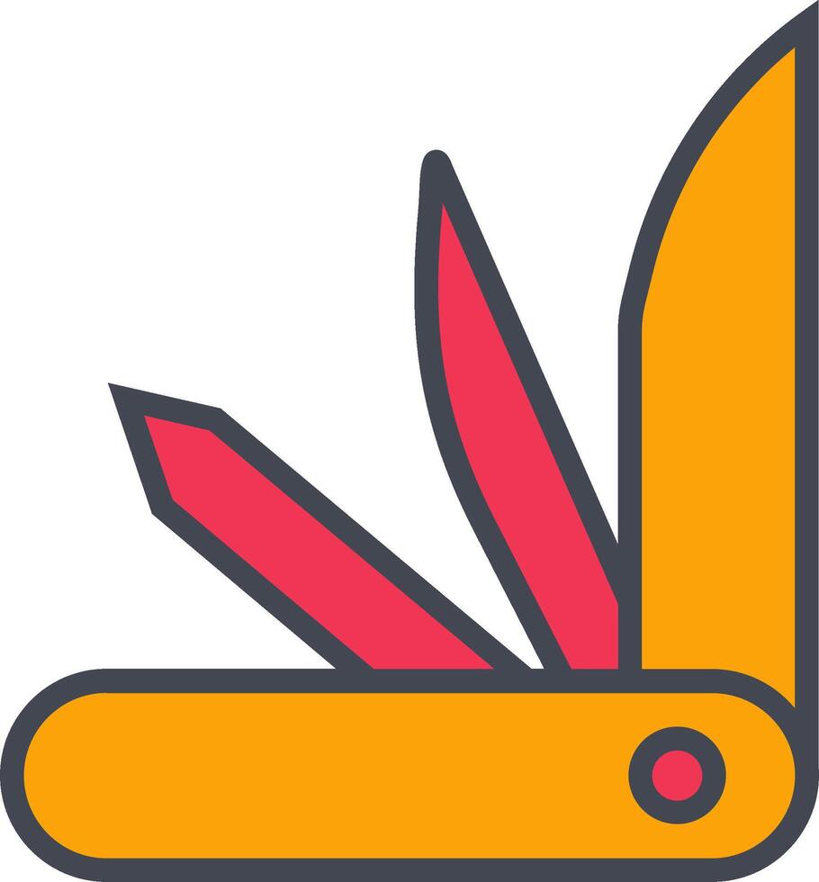 Swiss Army Knife Vector Icon