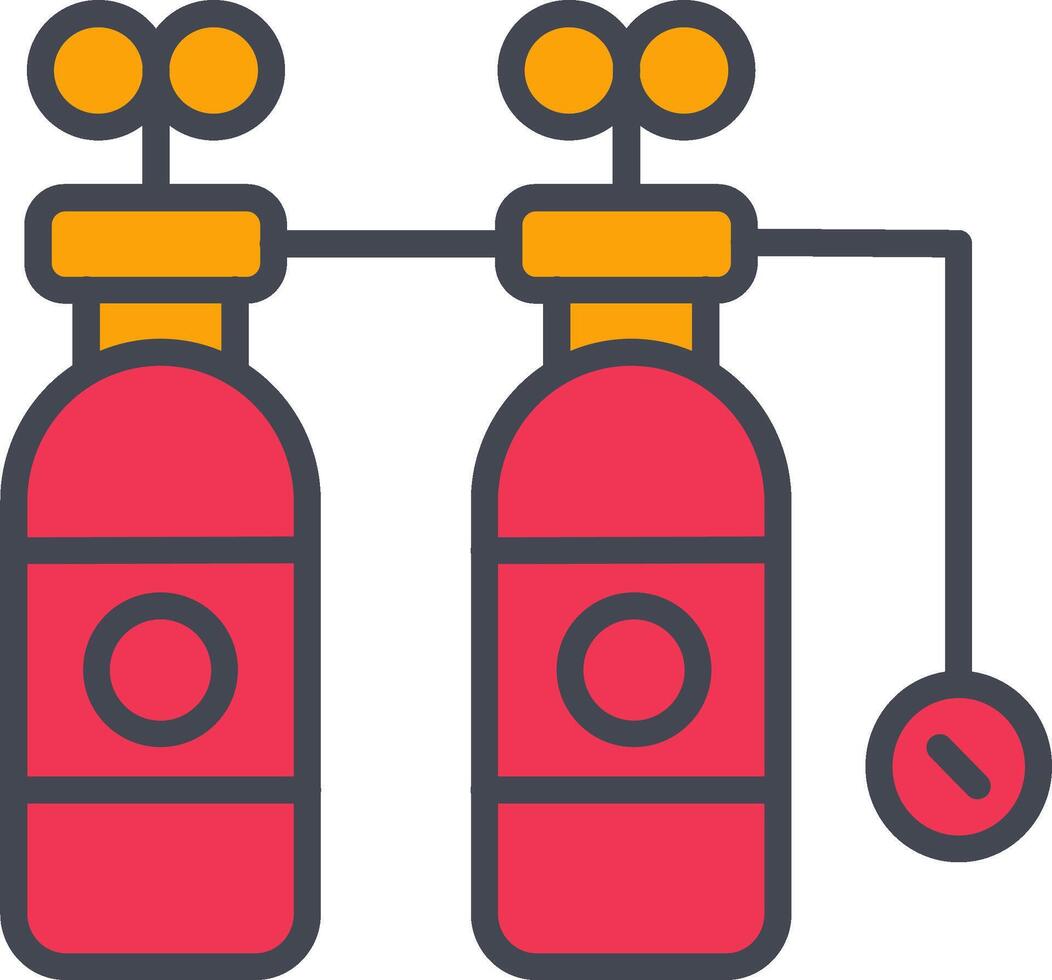 Oxygen Tank Vector Icon