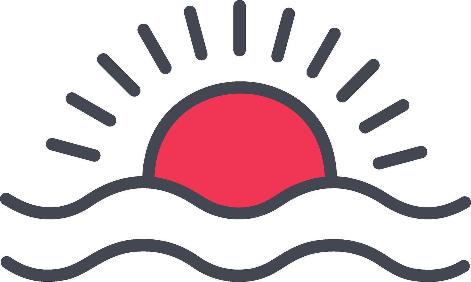 Sunrise Vector Icon