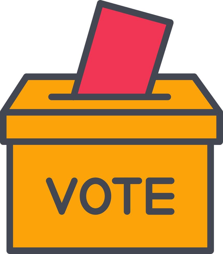 Ballot Vector Icon