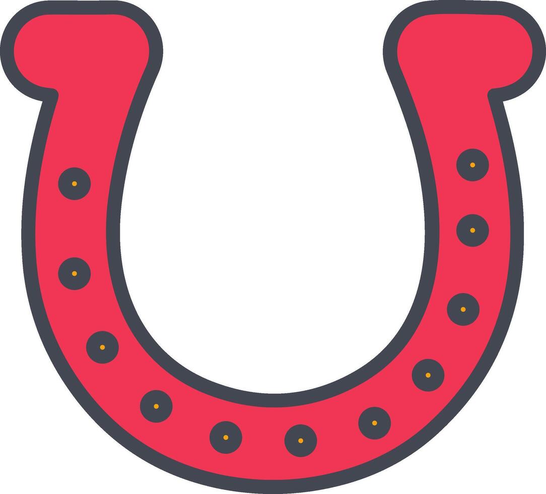 Horse Shoe Vector Icon