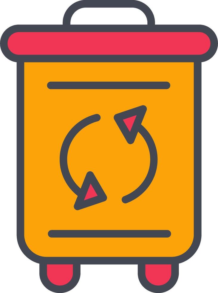 Recycle Bin Vector Icon