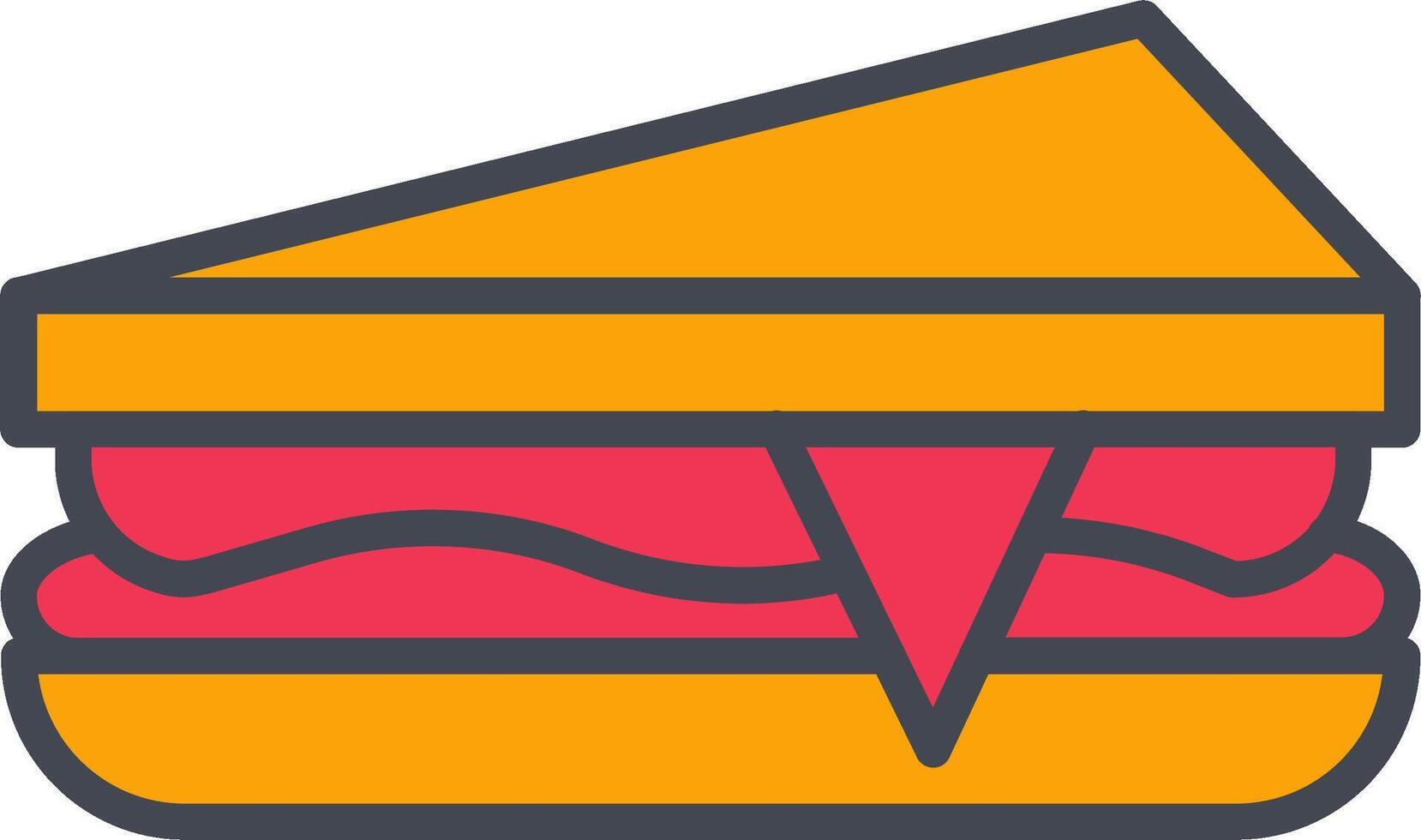 Sandwich Vector Icon