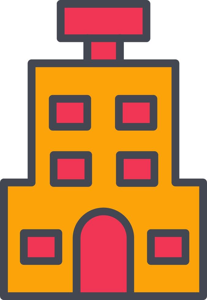 Hostel Vector Icon