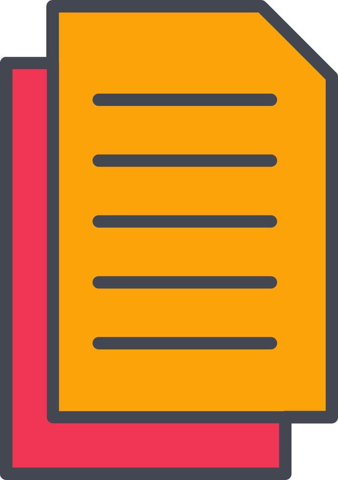 Document Vector Icon