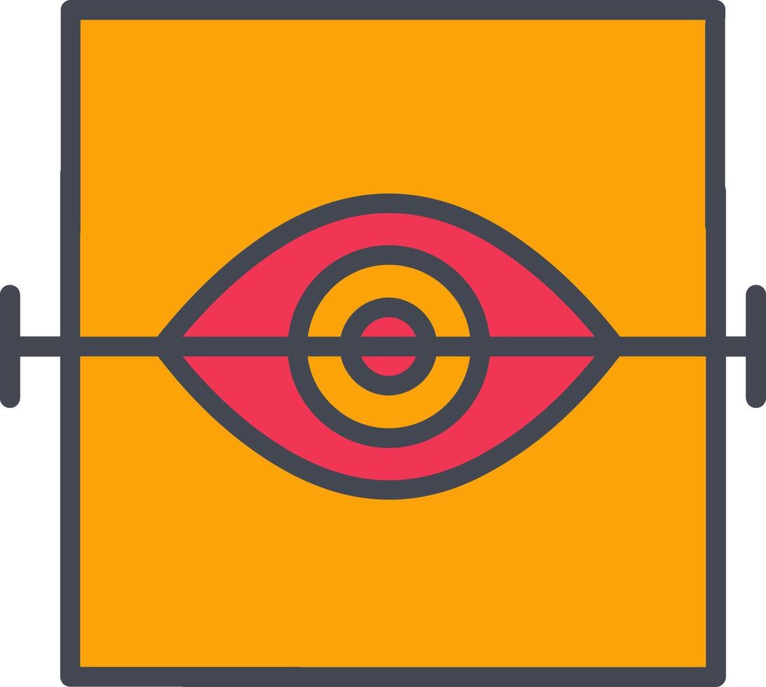 Eye Scan Vector Icon