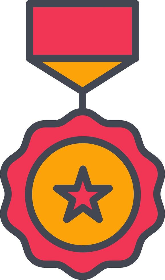 icono de vector de medalla