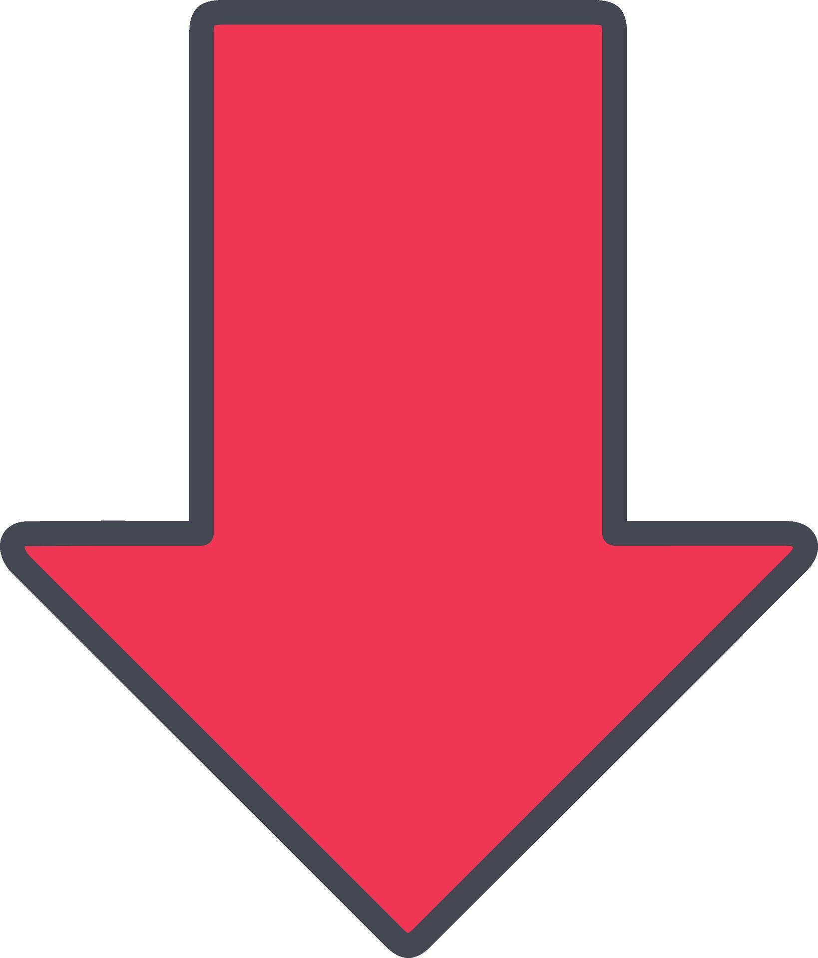 Down Vector Icon 41785802 Vector Art at Vecteezy