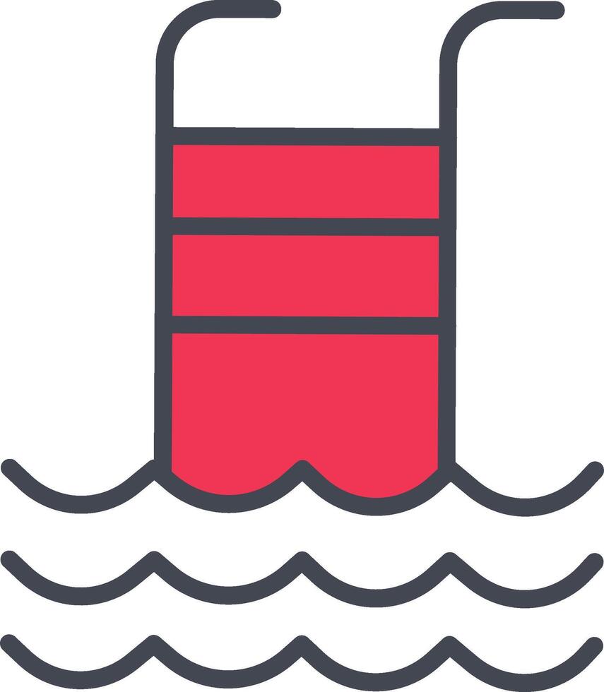 Swimming Pool Vector Icon