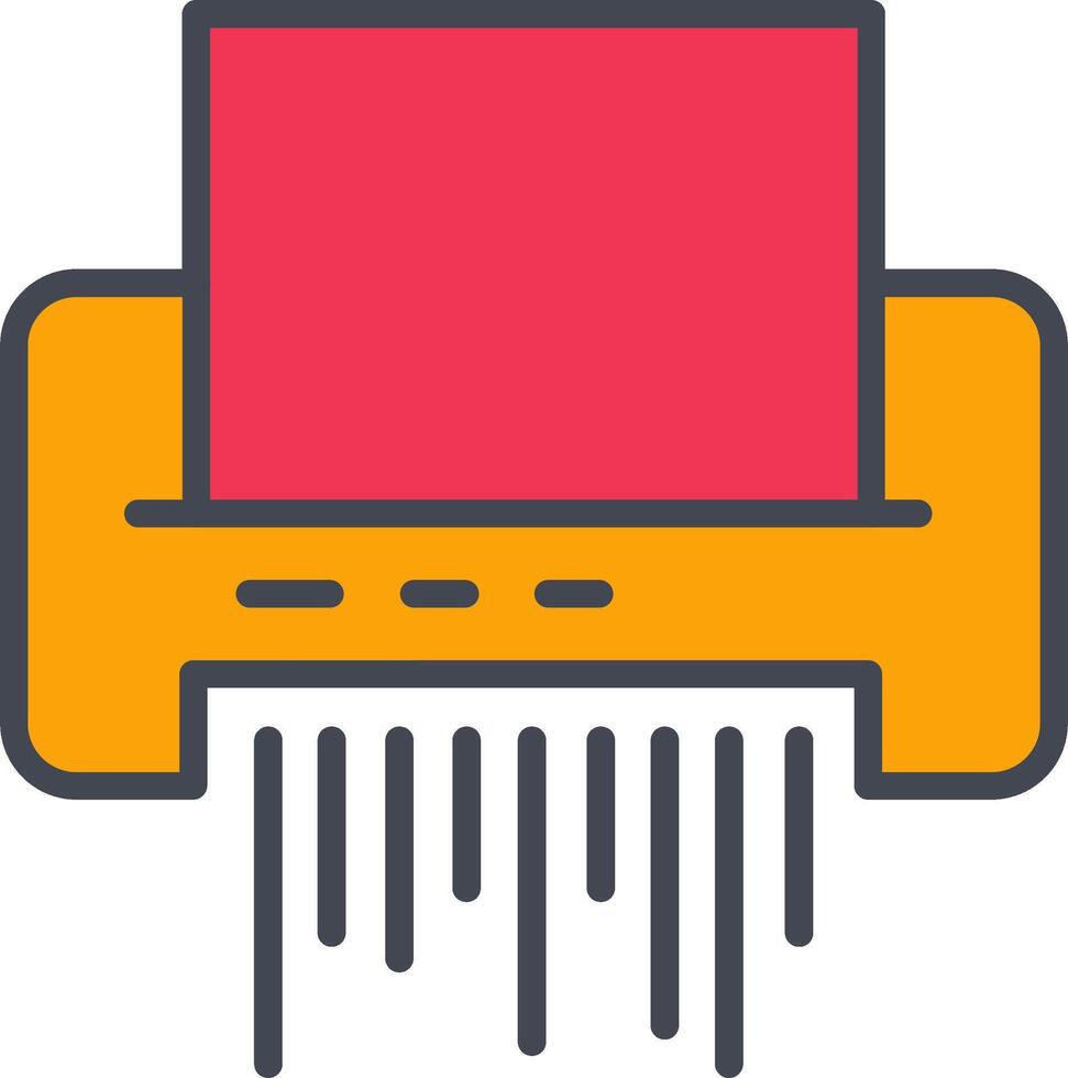 Paper Shredder Vector Icon