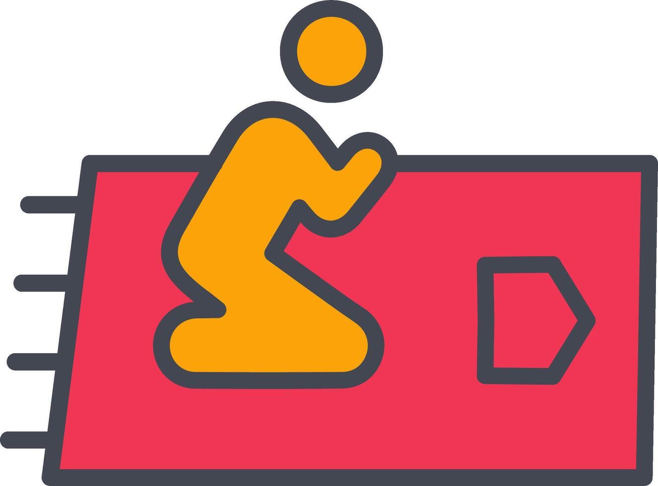 Praying Vector Icon