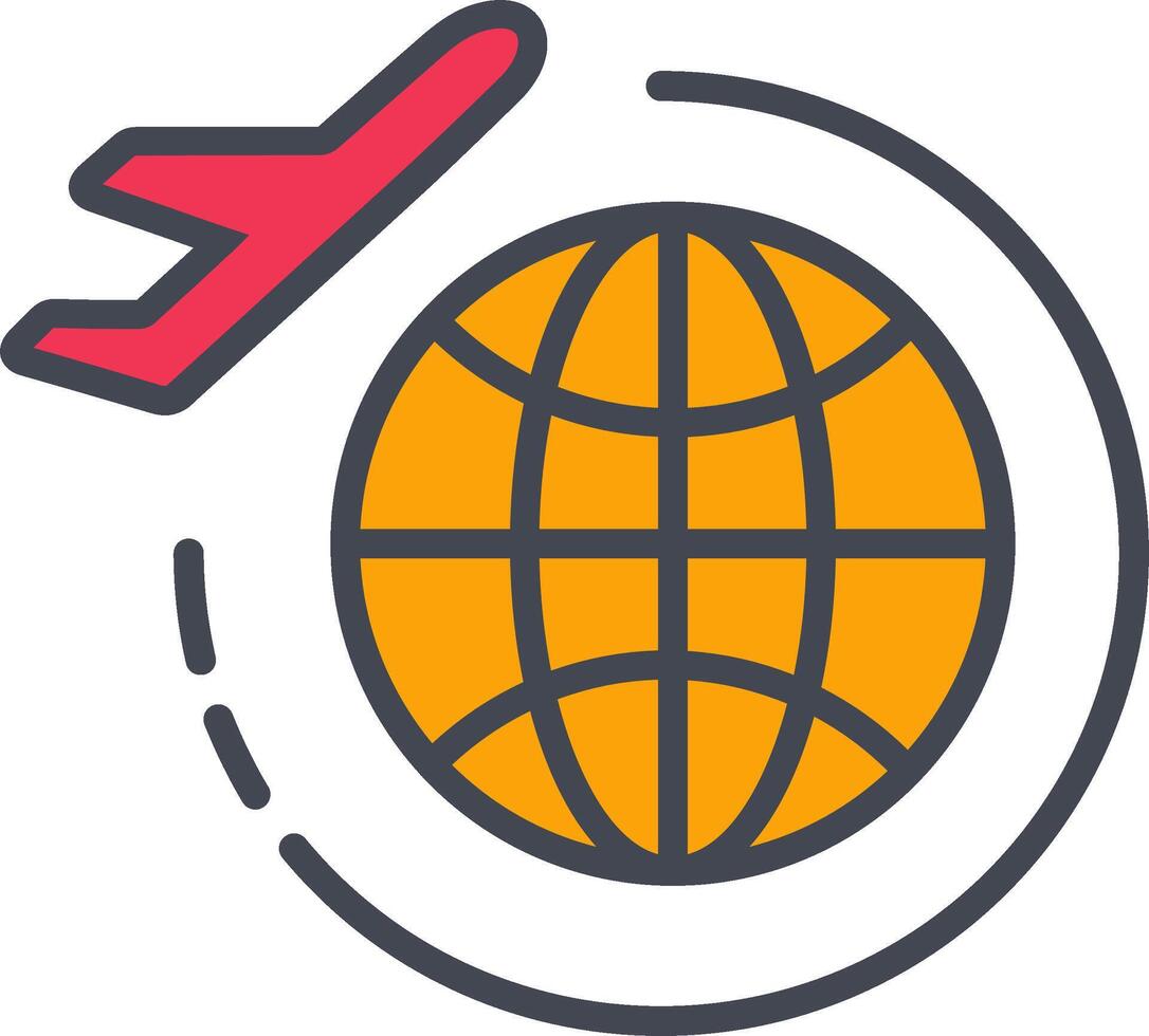 World Tour Vector Icon