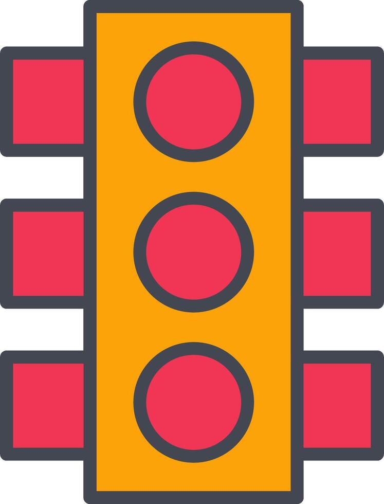 Traffic Light Vector Icon