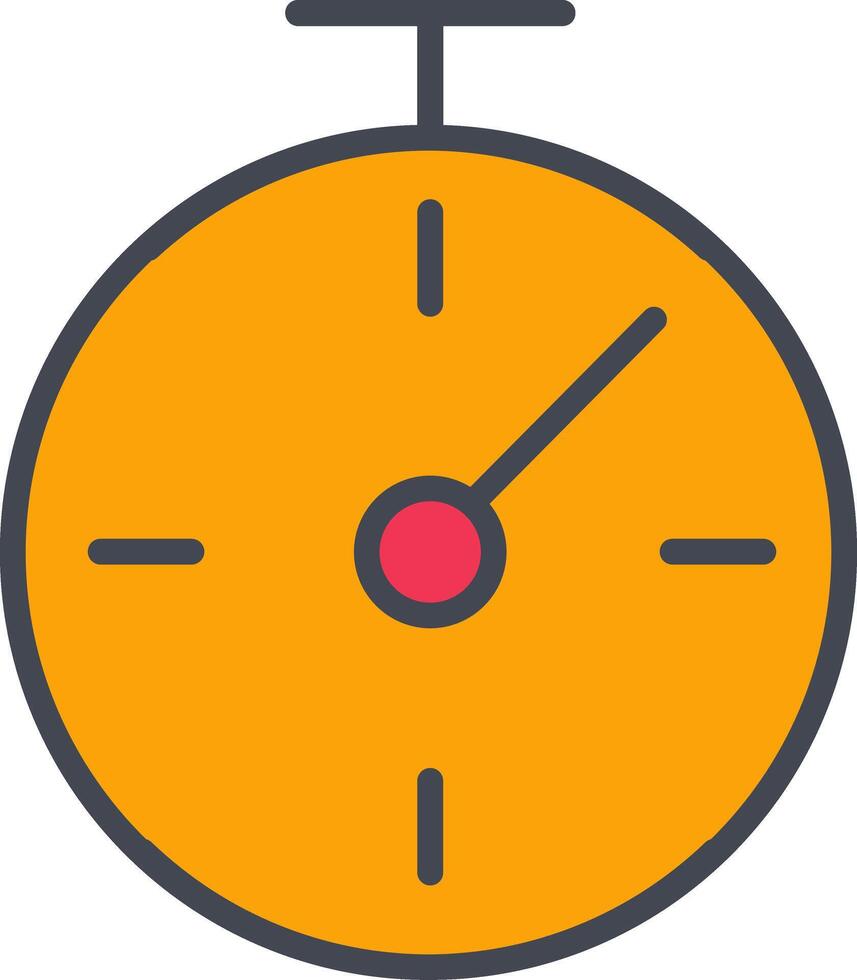 Flex Time Vector Icon