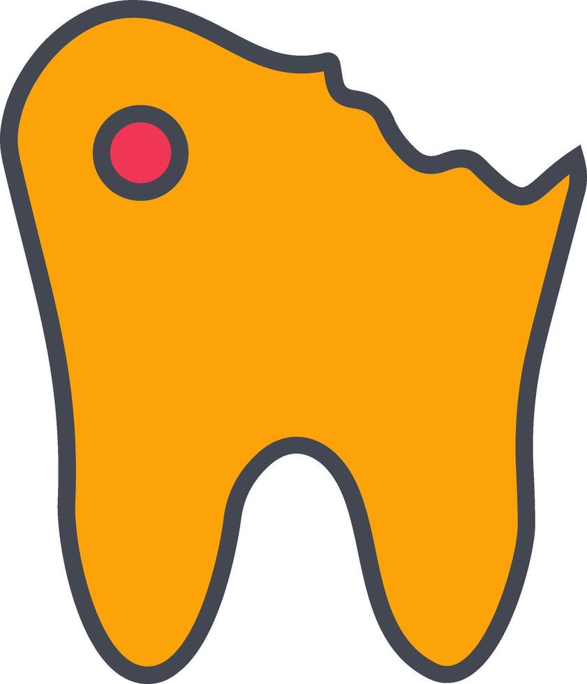 Caries Vector Icon