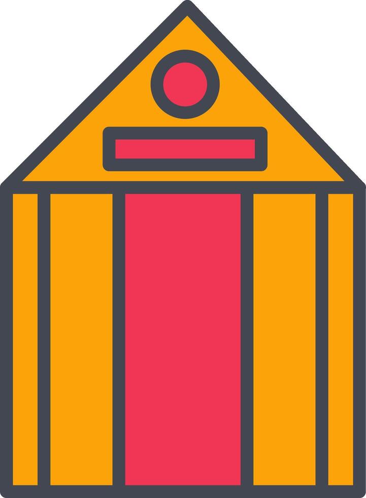 Museum Building II Vector Icon