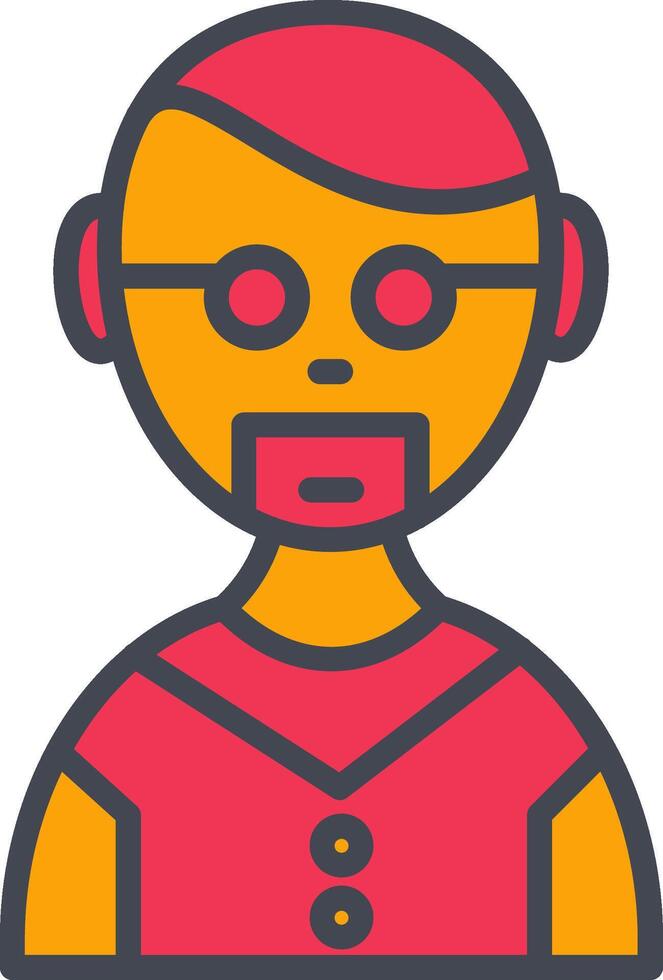 Male Professor Vector Icon