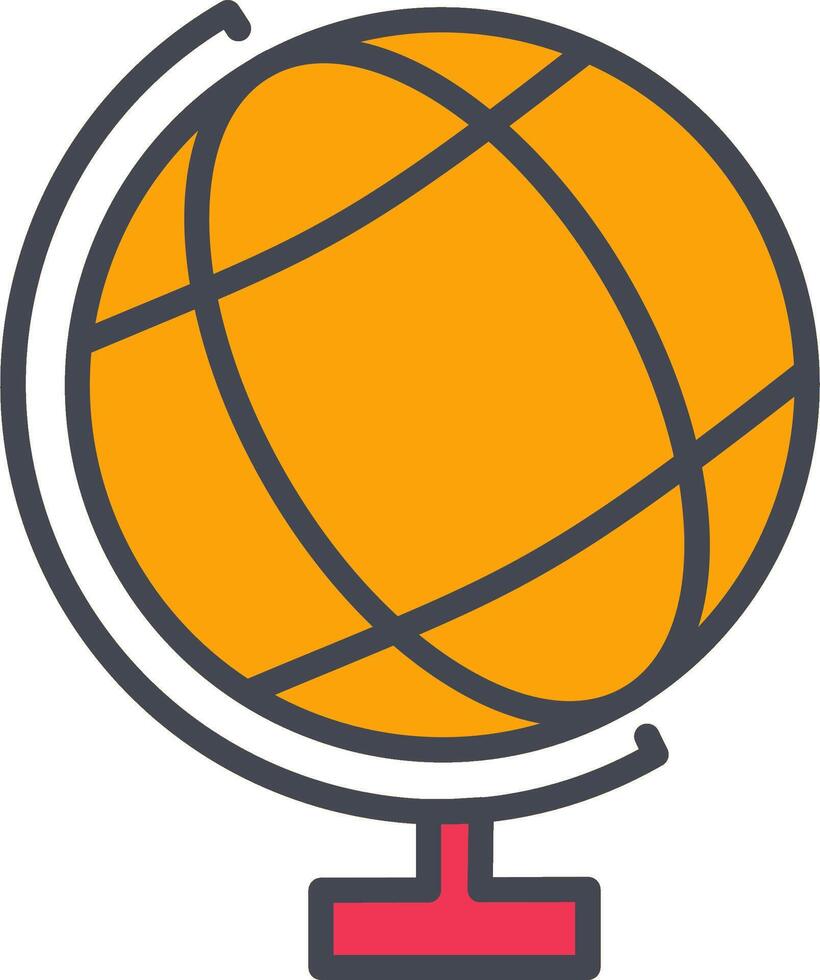 icono de vector de globo