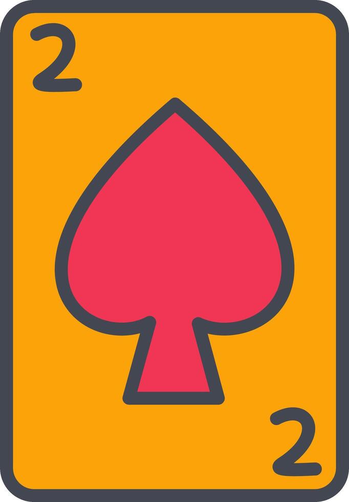 Spades Card Vector Icon