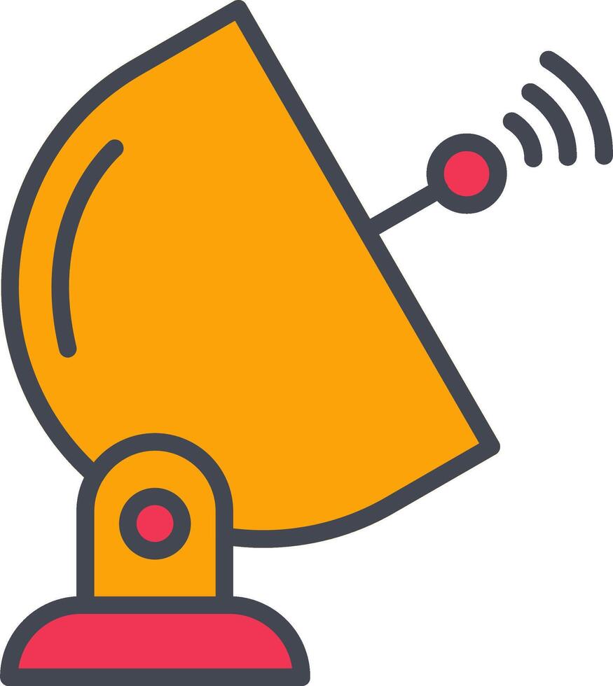 Satellite Dish Vector Icon