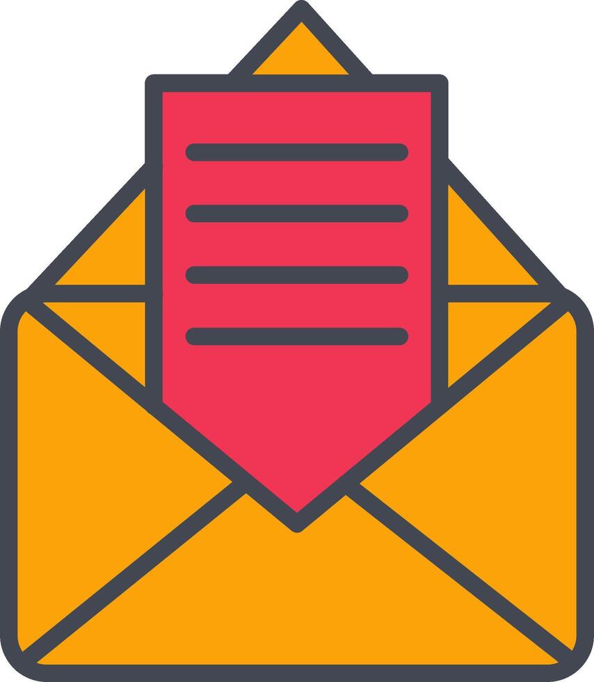 Email Documents Vector Icon