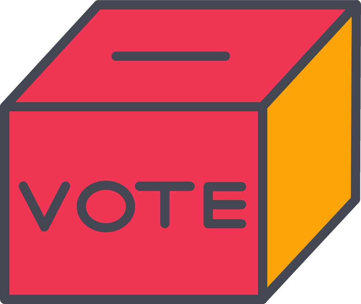 Ballot Box Vector Icon