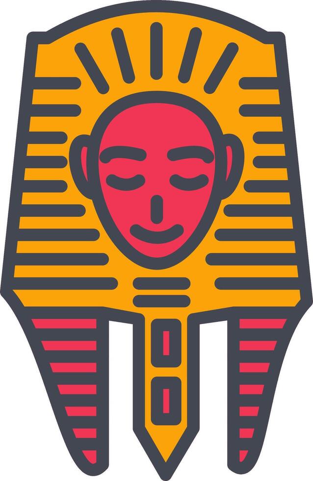 Egyptian Face Vector Icon