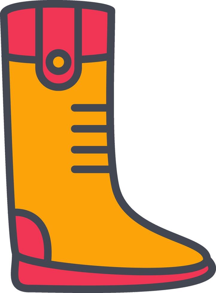 Long Boots Vector Icon