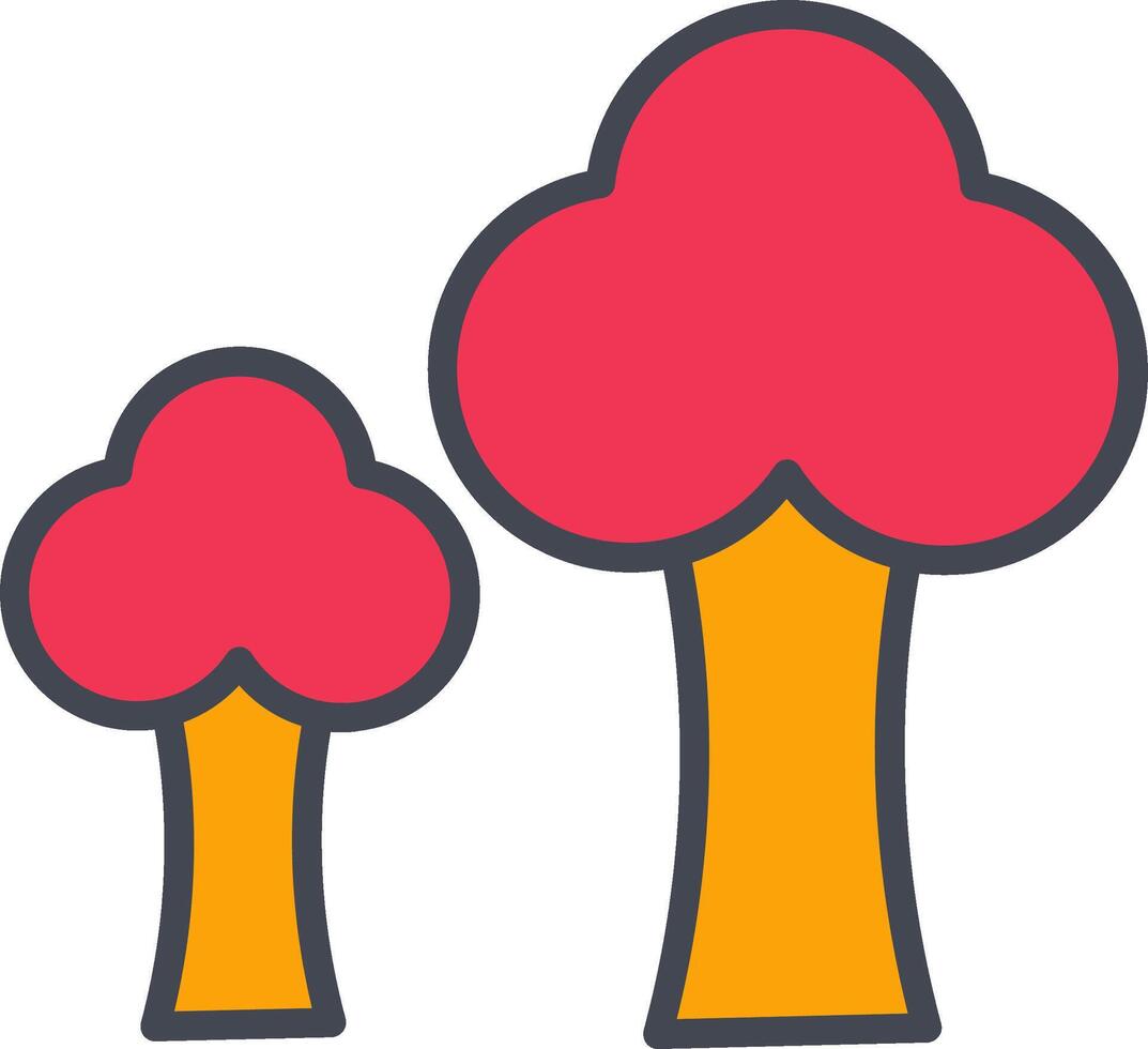 Trees Vector Icon