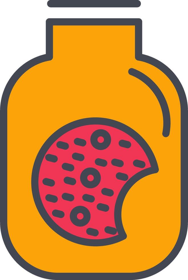 Cookie Jar Vector Icon