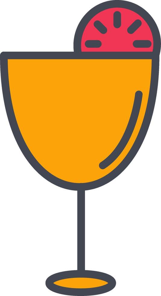 Cocktail Drink Vector Icon