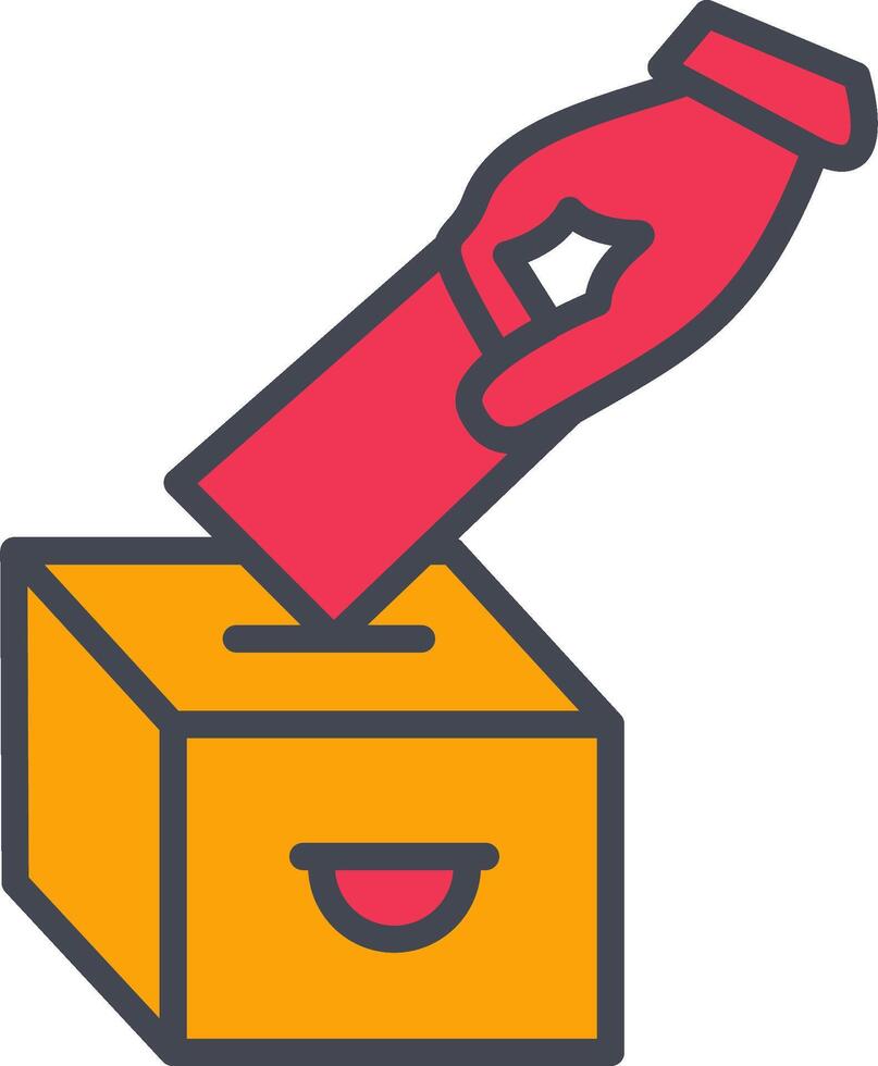 Casting Vote Vector Icon