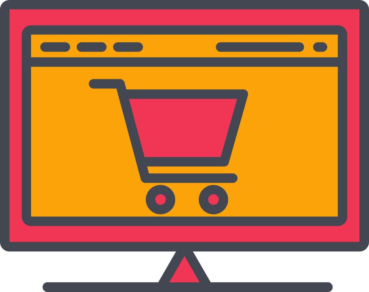 Ecommerce Settings Vector Icon