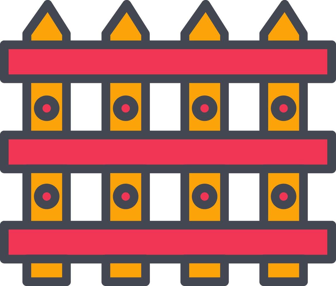 Fence Vector Icon
