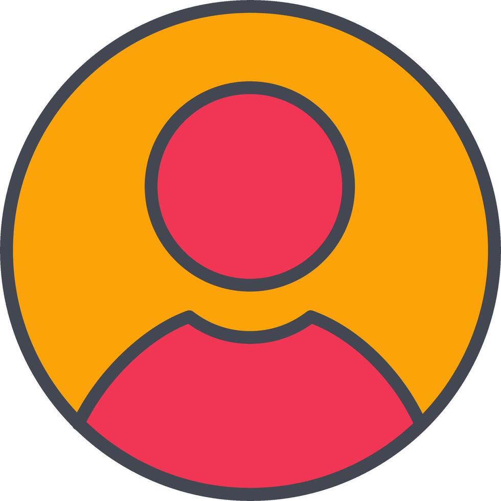 Male Profile Vector Icon